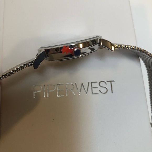 Piperwest Mini Mesh Minimalist Stainless Steel Watch NWT - Picture 9 of 11